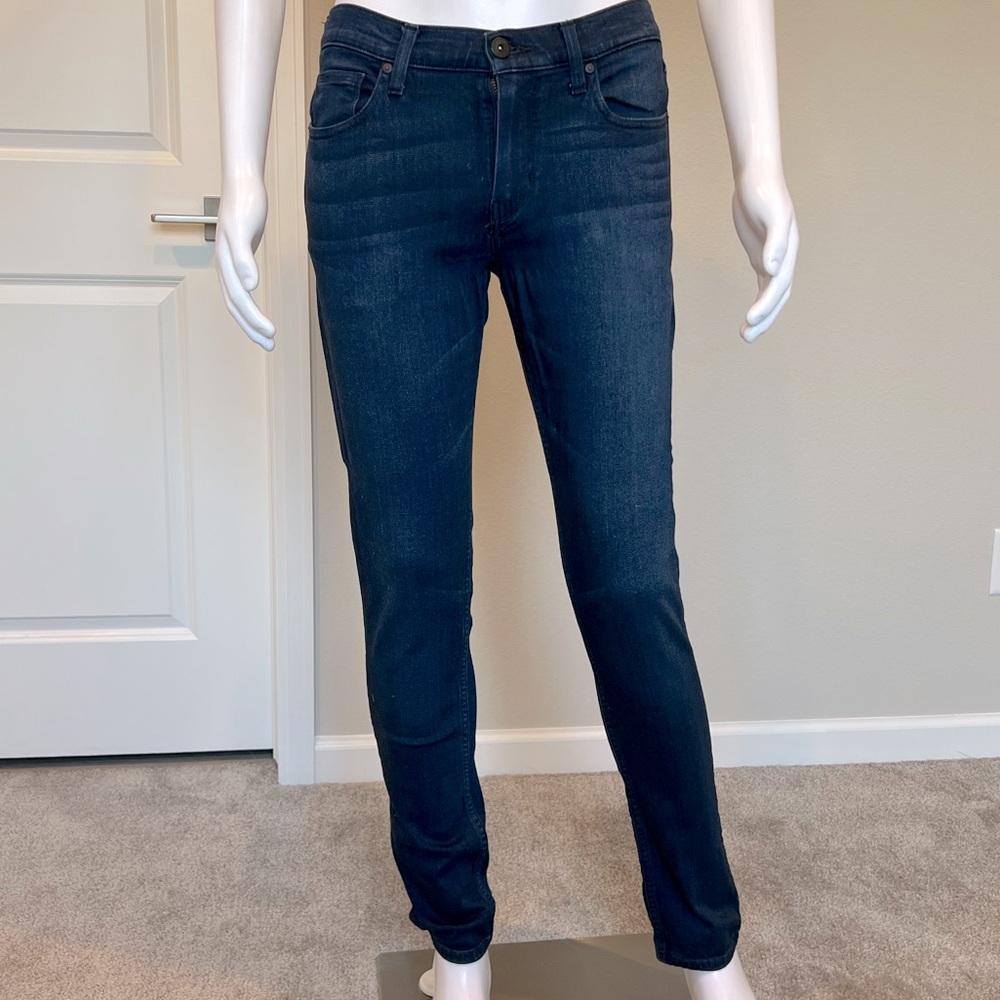 PAIGE Croft Dark Wash Skinny Stretch Denim - sz 31